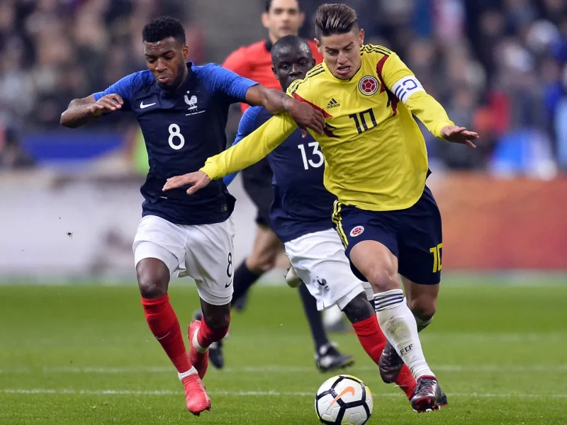 Colômbia x França: escalações previstas para amistoso internacional de 2026 no FedEx Field