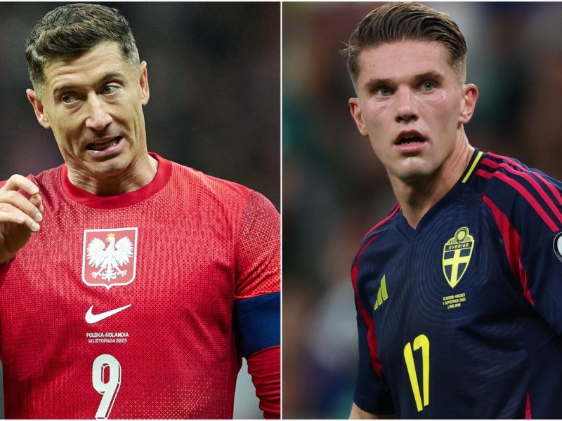 Como a vitória, empate ou derrota da Polónia contra a Suécia hoje pode afectar as Eliminatórias para o Campeonato do Mundo de 2026 da UEFA