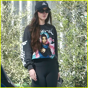 Dakota Johnson usa um suéter Björk durante passeio matinal em Los Angeles