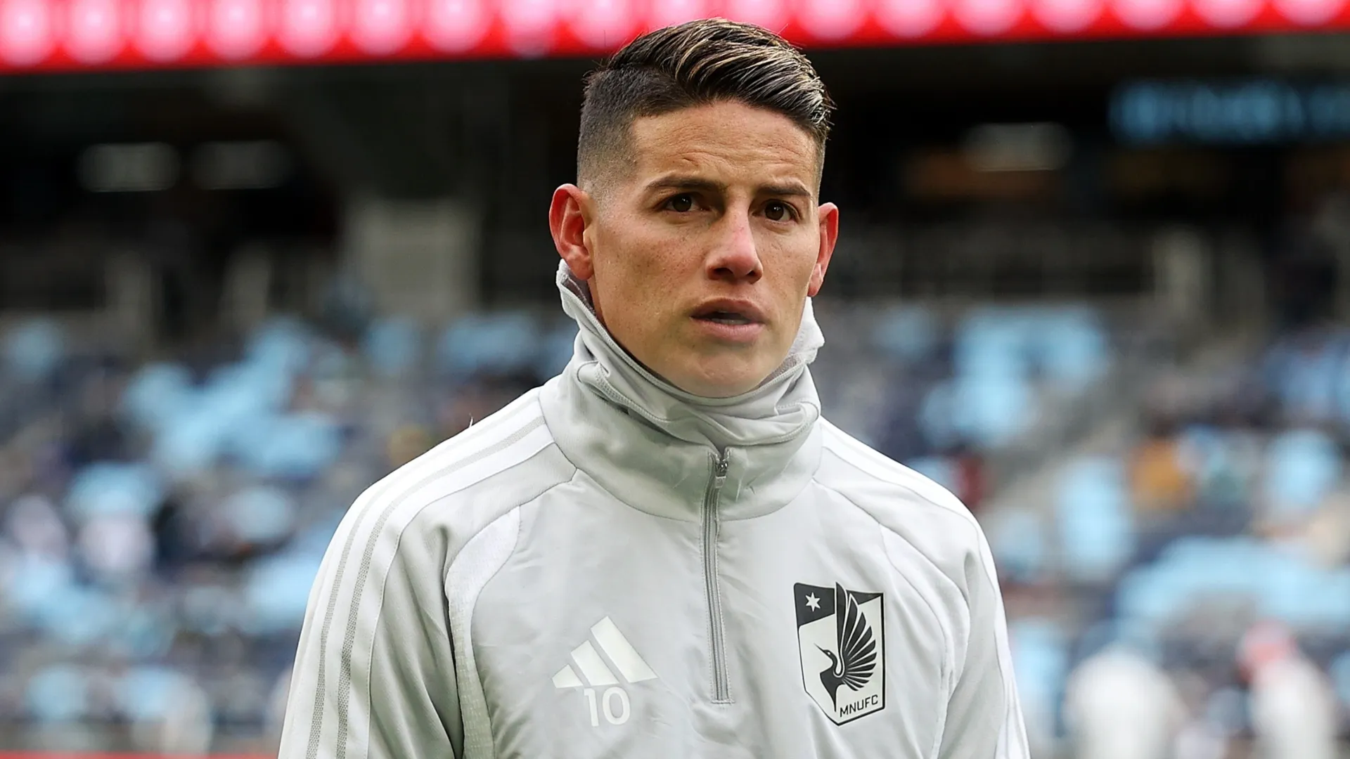 James Rodríguez nº 10 do Minnesota United.