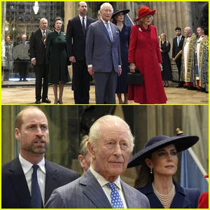 Kate Middleton e Príncipe William apoiam o Rei Charles e a Rainha Camilla no Serviço Anual do Dia da Commonwealth