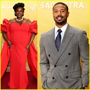 Michael B. Jordan se reúne com o elenco de ‘Sinners’, incluindo Wunmi Mosaku, no Actor Awards 2026!