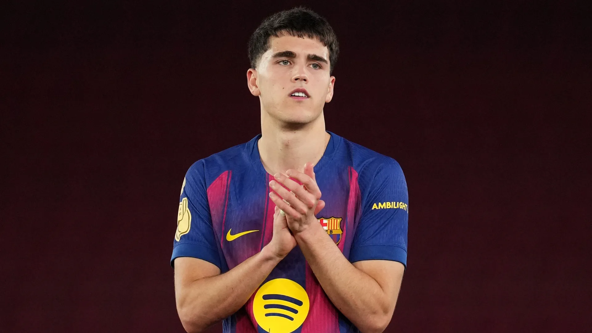 Pau Cubarsi do FC Barcelona.