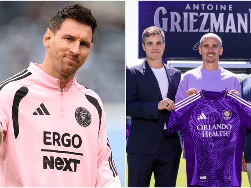 O círculo de Lionel Messi na MLS cresce à medida que outro grande vencedor da La Liga e vencedor da Copa do Mundo, Antoine Griezmann, se junta ao Orlando City, mas há uma reviravolta