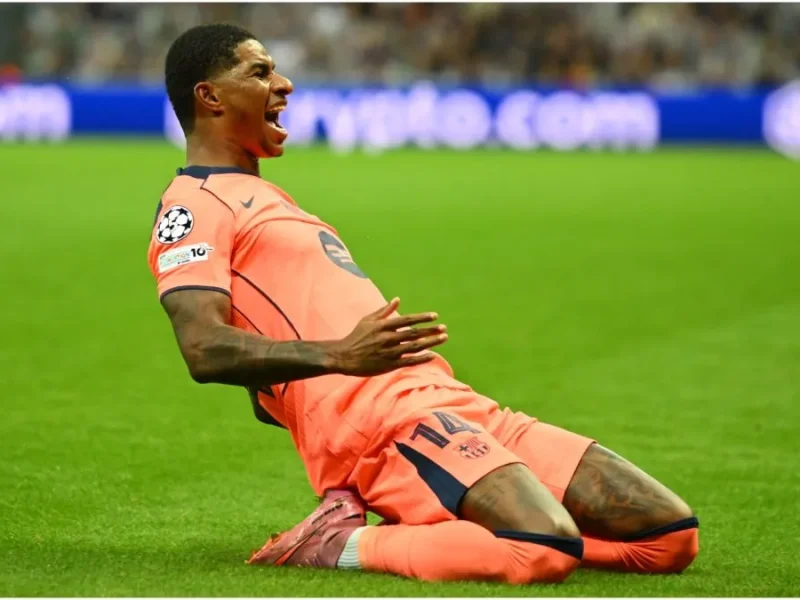 O futuro incerto de Marcus Rashford no Barcelona supostamente leva o Aston Villa a buscar sua chegada