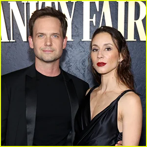 Patrick J. Adams reconta a história selvagem da esposa Troian Bellisario dando à luz no banco da frente do carro