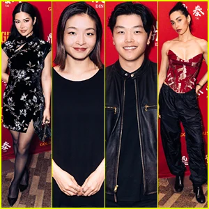 Por dentro da Noite de Mahjong do Ano Novo Lunar de Gold House e Din Tai Fung com Maia e Alex Shibutani, Kim Lee e Adrianne Ho
