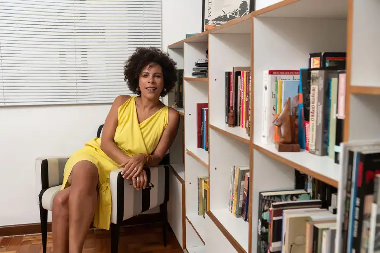 Ricardo Borges/ Divulgação 06/09/2023, Entrevista com Ynaê Lopes dos Santos, historiadora e professora da Universidade Federal Fluminense (UFF). Foto: Ricardo Borges/ Divulgação