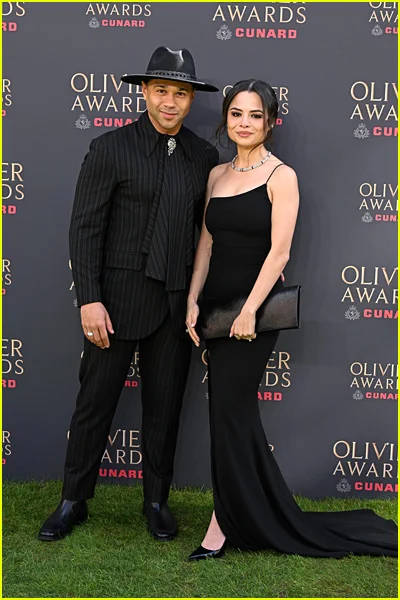 celebridades no Olivier Awards