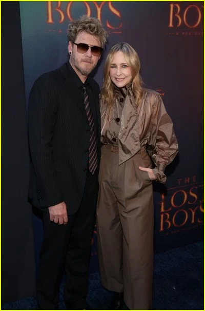 celebridades na noite de estreia de The Lost Boys