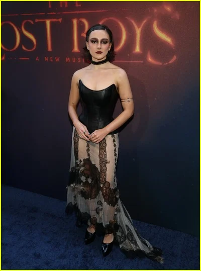 celebridades na noite de estreia de The Lost Boys