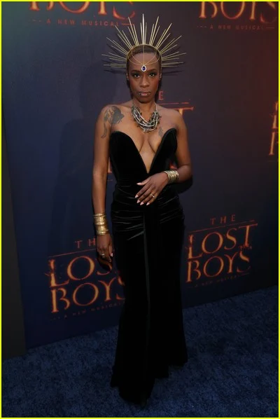 celebridades na noite de estreia de The Lost Boys