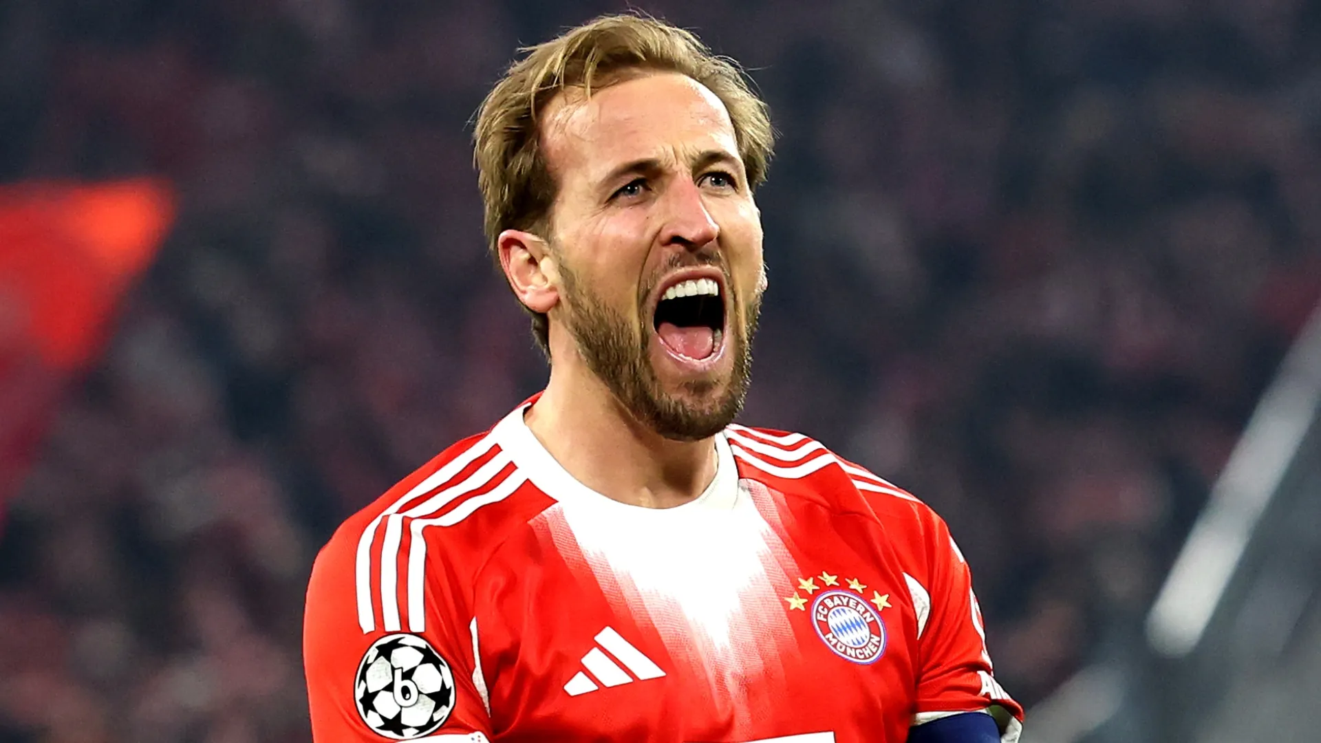 O atacante do FC Bayern de Munique, Harry Kane