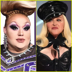 A finalista de 'RuPaul's Drag Race', Eureka, alega que foi maltratada durante o evento de Madonna, diz que Julia Fox a defendeu