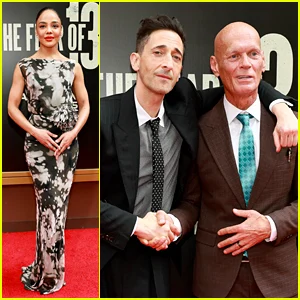 Adrien Brody e Tessa Thompson juntam-se ao verdadeiro Nick Yarris na noite de abertura de 'The Fear of 13' na Broadway