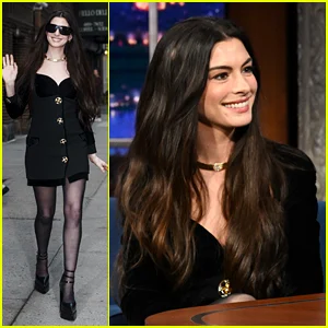 Anne Hathaway revela a nota que Taylor Swift escreveu para ela quando ela participou da 'The Eras Tour' na Alemanha