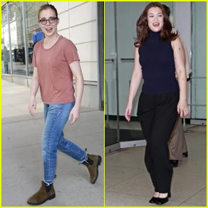 As estrelas de 'The Pitt' Taylor Dearden e Isa Briones Do Press em Nova York antes do final da 2ª temporada