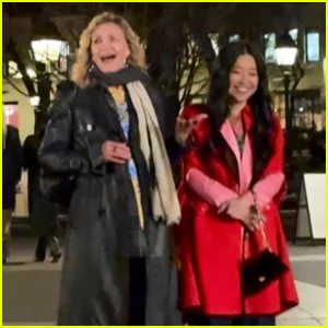 Cameron Diaz e Sherry Cola riem enquanto filmam novo Rom-Com em Nova York
