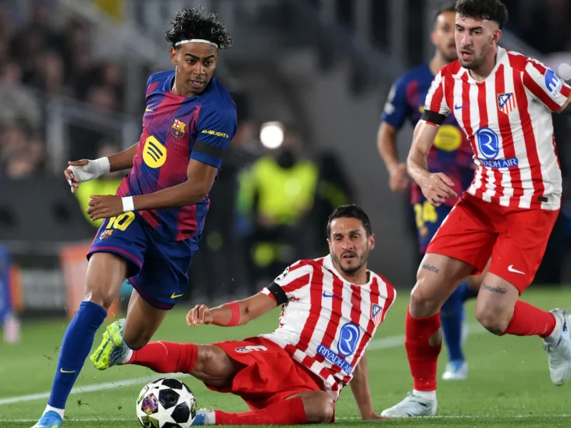 Como a vitória, empate ou derrota do Barcelona contra o Atlético de Madrid hoje pode afetar a chave da UEFA Champions League