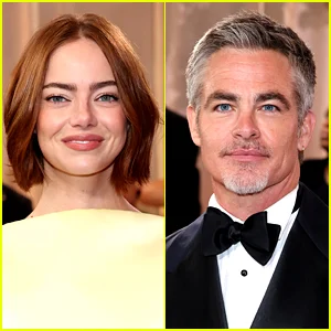 Emma Stone e Chris Pine confirmados para o filme Rom-Com 'The Catch', dirigido pelo marido de Emma!