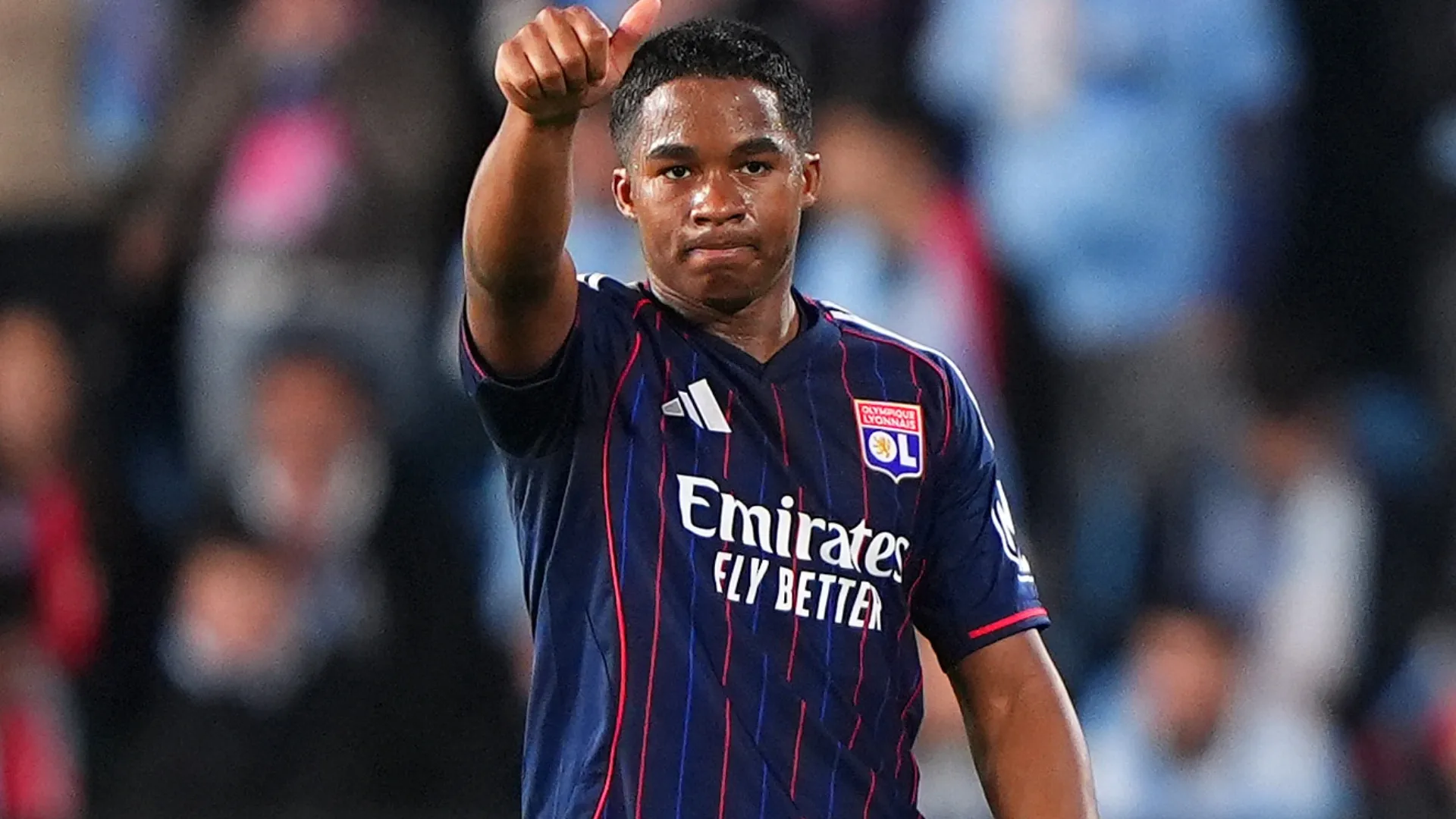 Endrick, estrela do Olympique Lyon, emprestado pelo Real Madrid.