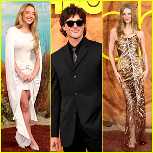 Fotos da estreia da 3ª temporada de 'Euphoria': Sydney Sweeney, Jacob Elordi, Hunter Schafer e mais caminham no tapete vermelho!