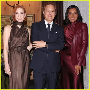 Jessica Chastain e Mindy Kaling participam de jantar exclusivo da Ralph Lauren durante a Semana de Design de Milão
