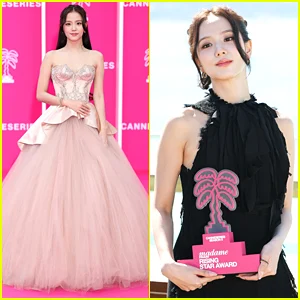 Jisoo recebe prêmio Rising Star no Festival Internacional de Cannes