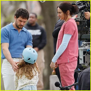 Kit Harington e Shailene Woodley filmam cenas de 'Count My Lies' no Park, no Brooklyn