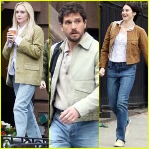 Lindsay Lohan, Kit Harington e Shailene Woodley filmam cenas de 'Count My Lies' em Nova York