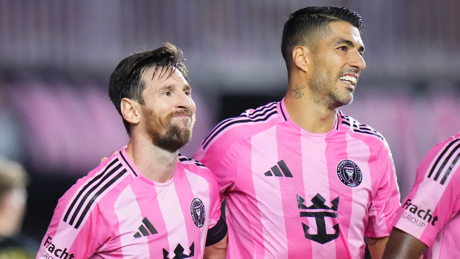 Inter Miami é estrelado por Lionel Messi e Luis Suárez