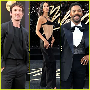 Miles Teller, Colman Domingo e mais estrelas de cinema de 'Michael' saem para a estreia no tapete vermelho de Hollywood!
