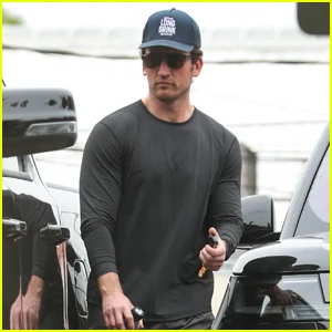 Miles Teller vai à academia enquanto o filme de 'Michael' chega aos cinemas