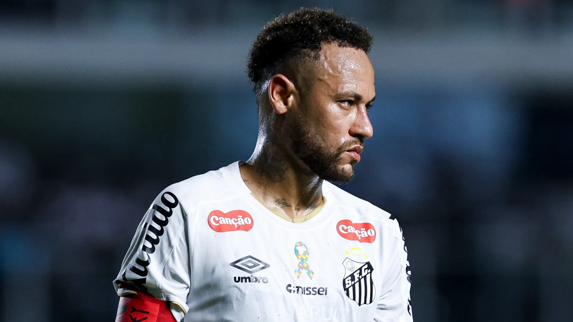 Neymar Júnior, do Santos.