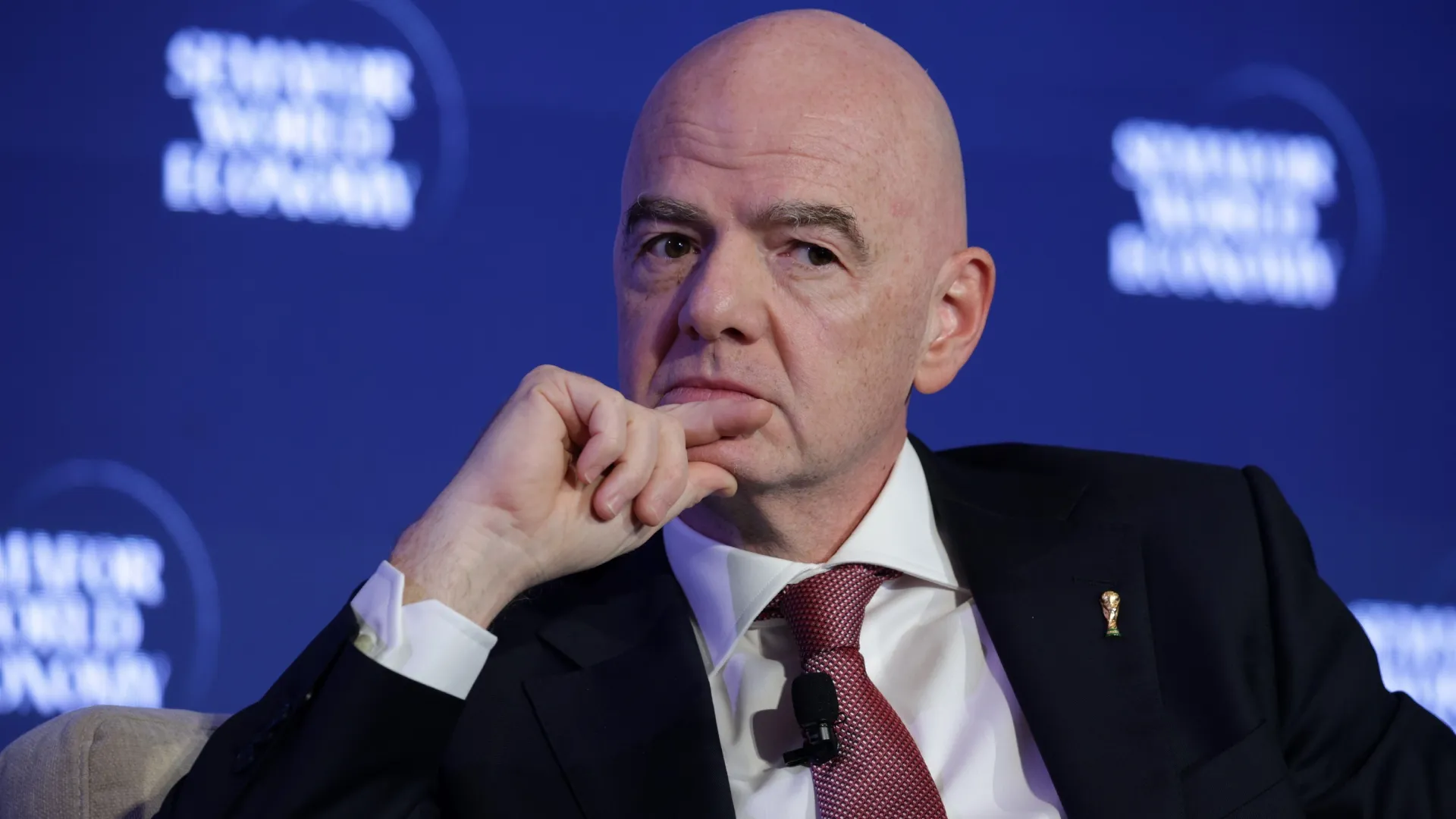 Presidente da FIFA, Gianni Infantino.