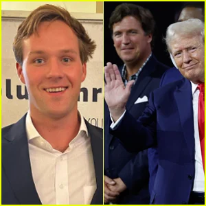 O filho de Tucker Carlson, Buckley Carlson, sai do escritório JD Vance em meio a ataques de Trump