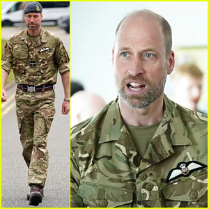 O príncipe William volta a vestir o uniforme ao retornar à sua antiga base aérea, 13 anos depois de concluir o trabalho como piloto