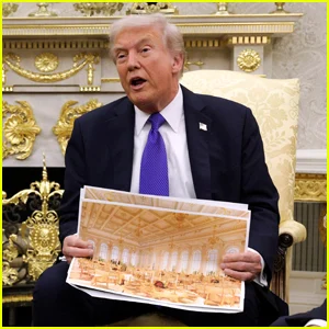 O salão de baile de Trump na Casa Branca gera controvérsia sobre as origens da doação de chaves, aparentemente em desacordo com a primeira posição da América