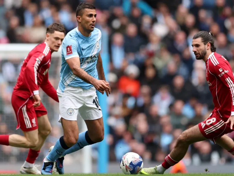 Rodri perderá o próximo jogo do Man City devido a lesão em meio à corrida pelo título da Premier League, diz Guardiola