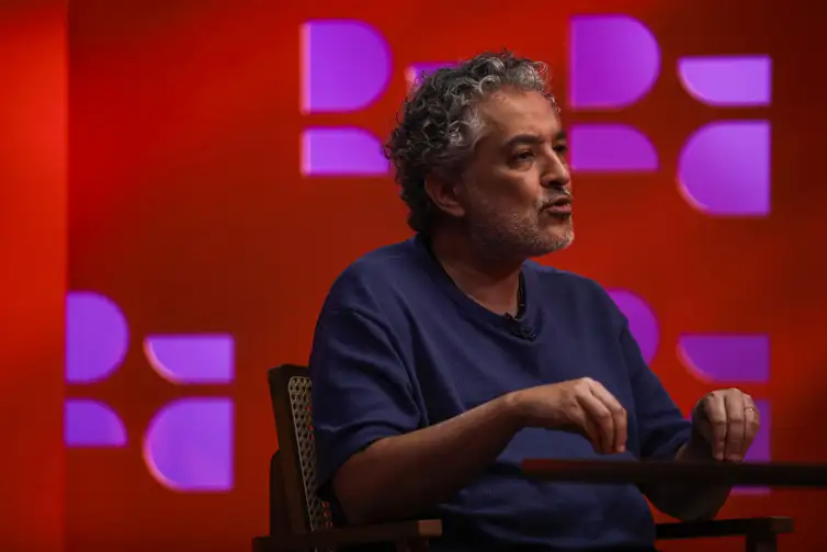 Brasília (DF) 09/10/2023 - Alexandre Coimbra Amaral é o convidado do programa na Empresa Brasil de Comunicação (EBC) - `DR com Demori´.
Foto: Joédson Alves/Agência Brasil