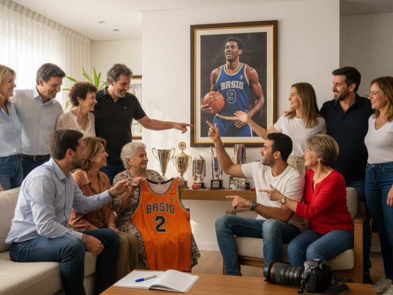 Familiares destacam exemplos de Oscar Schmidt