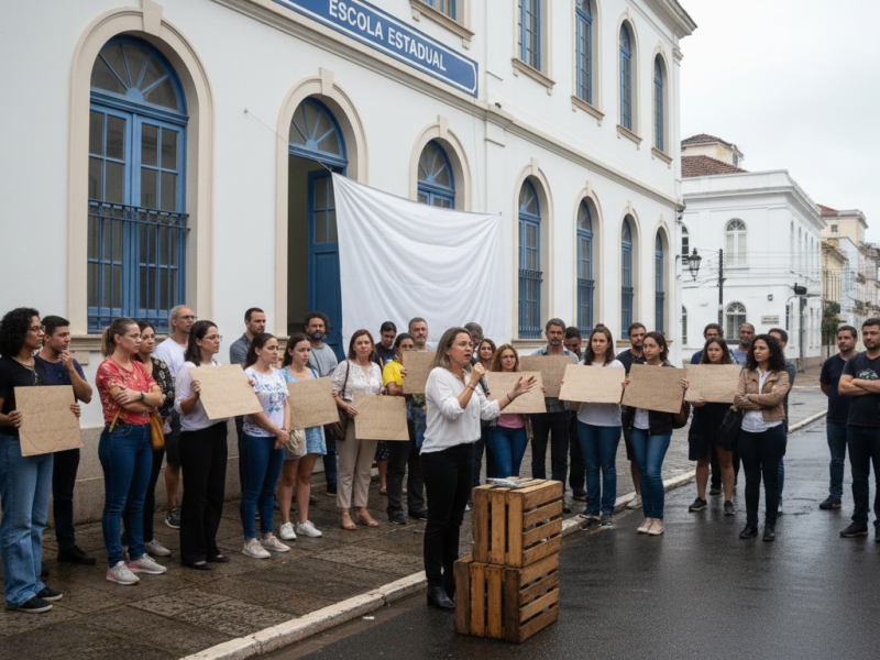SP: ato critica uso de escola pública em filme contra Paulo Freire