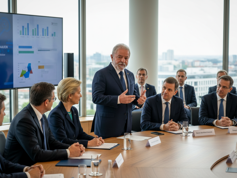 Na Alemanha, Lula defende parceria com Europa na descarbonização