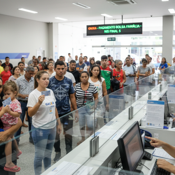Caixa paga Bolsa Família a beneficiários com NIS de final 5
