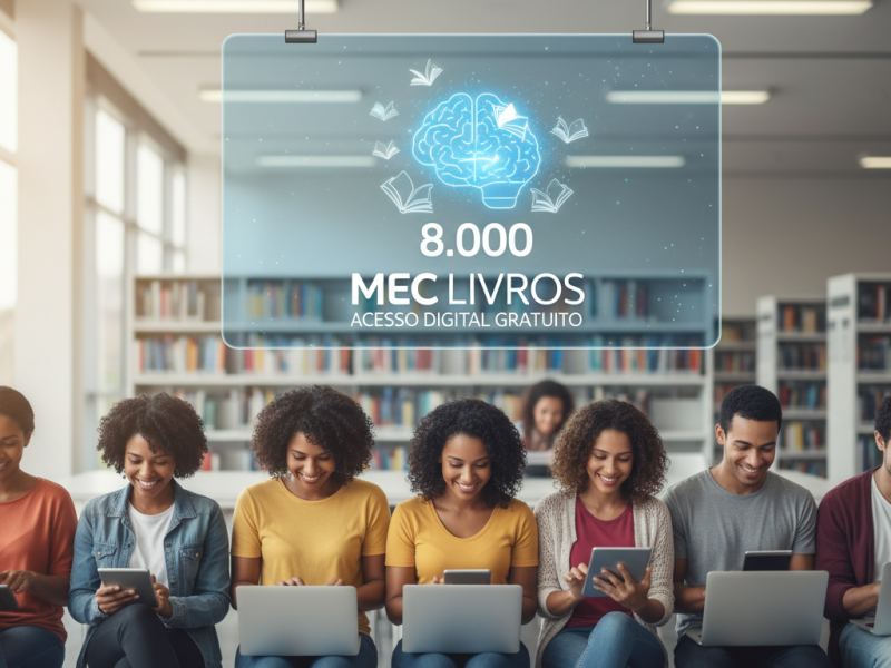 MEC livros: plataforma dá acesso gratuito a 8 mil livros digitais