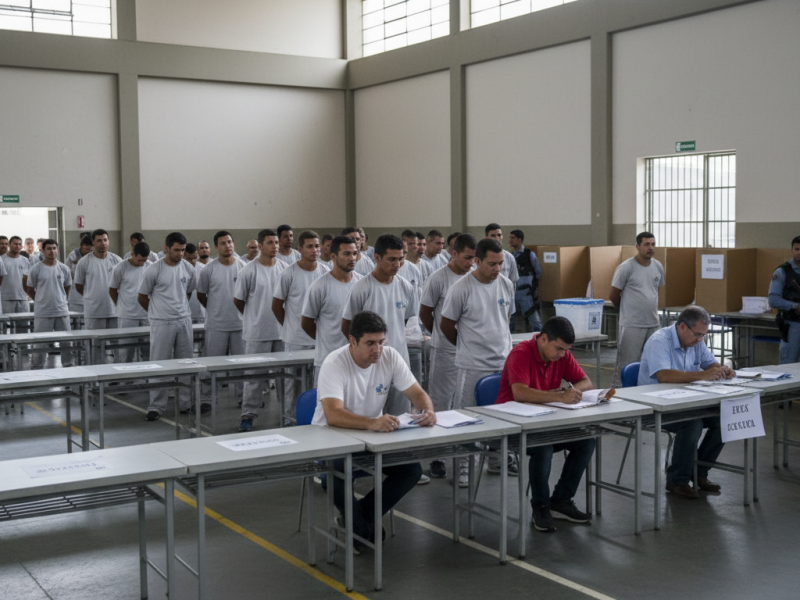 Direito a voto entre pessoas reclusas não é efetivo no Brasil