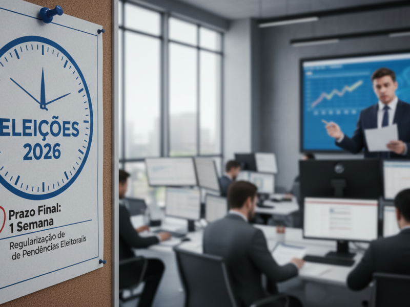 Eleições 2026: prazo para regularizar pendências termina em uma semana