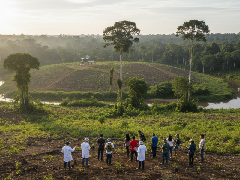 Mundo reduz em mais de um terço perda de florestas tropicais