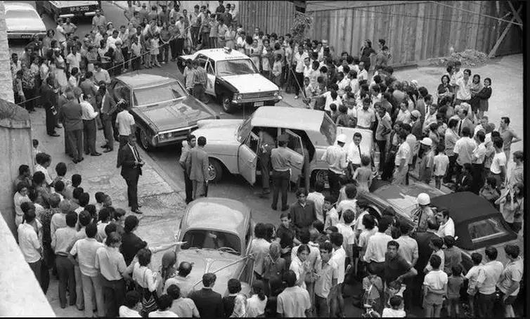 Podcast Perdas e Danos Brasília (DF), 02/04/2026 - Local do sequestro do embaixador Suíço, em dezembro de 1970.
Foto: Podcast Perdas e Danos.