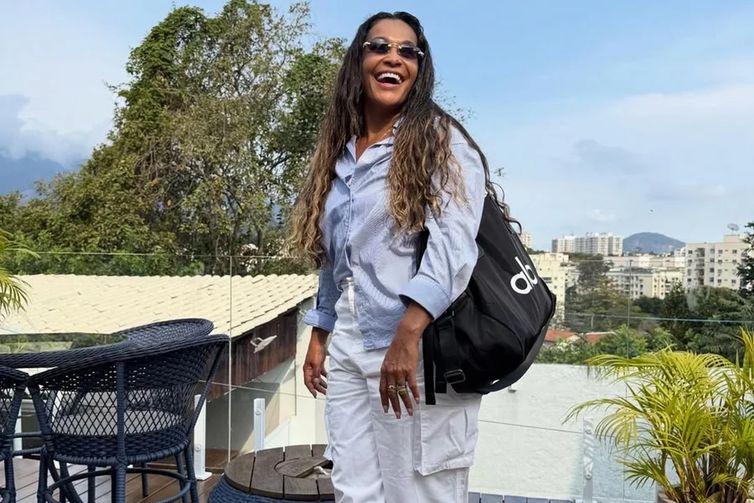 29.04.2026 - Oruam, mãe e irmão são alvo de operação contra lavagem de dinheiro do Comando Vermelho. Na foto a mãe,  Márcia Nepomuceno. Foto:  Márcia Nepomuceno/Instagram